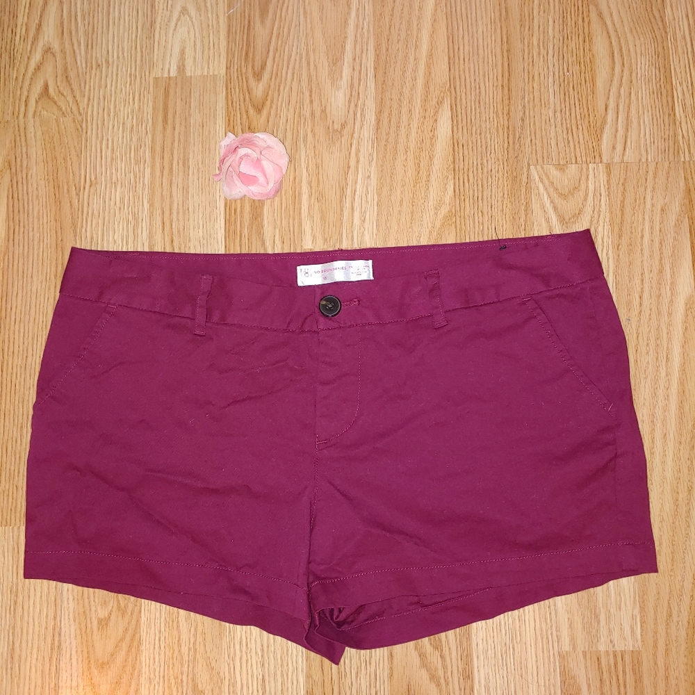Fancy Maroon Short